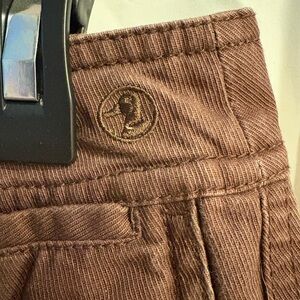 Vintage Chocolate Brown Duck Head Ladies Chinos Size 4